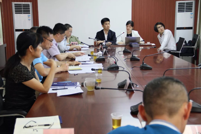 2018云浮市建筑業實名制管理平臺宣貫會會議現場